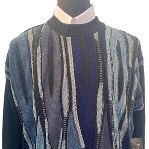 Protegé Collections Men’s Fuji Style 100% Acrylic Multicolor Pullover Sweaters